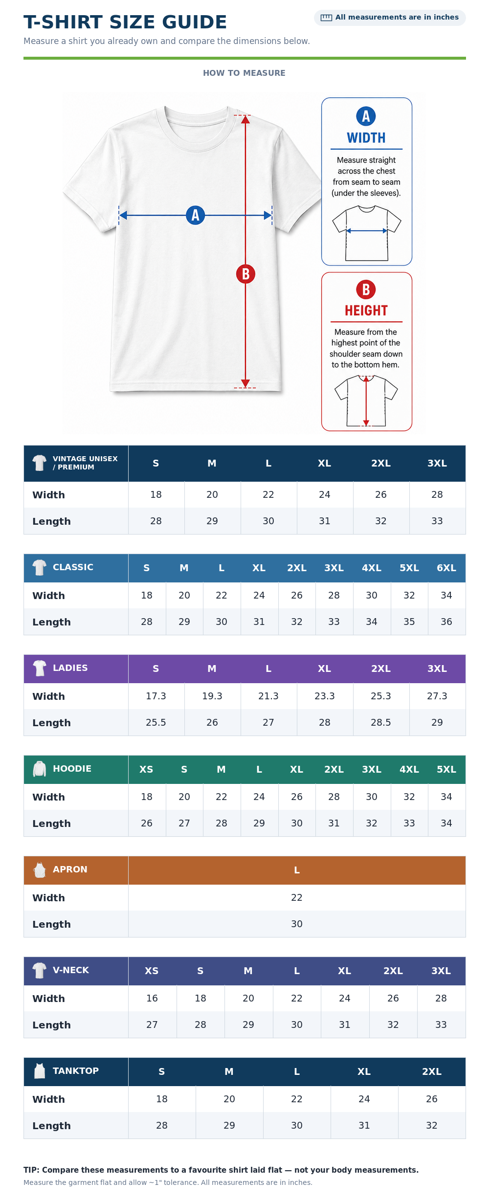 Size Guide